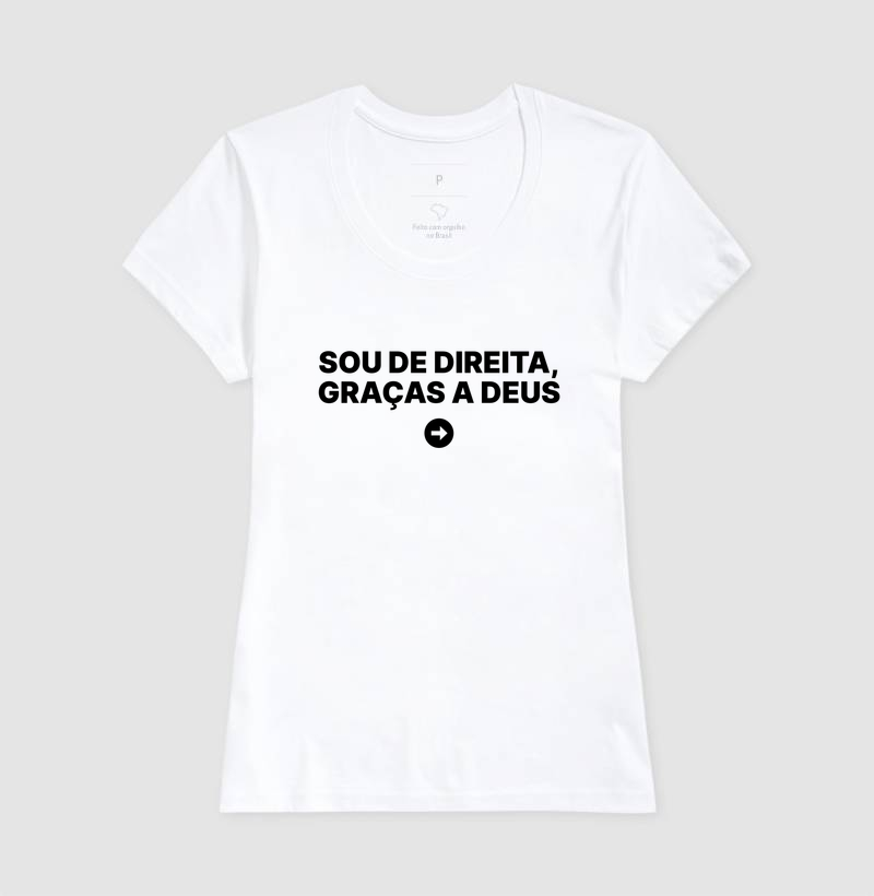 Camiseta Sou de direita, graças a Deus - Imagem 5