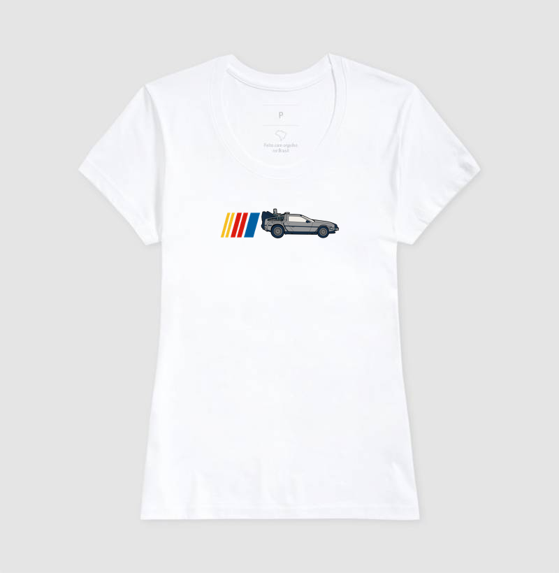 Camiseta Delorean Nascar - Imagem 5