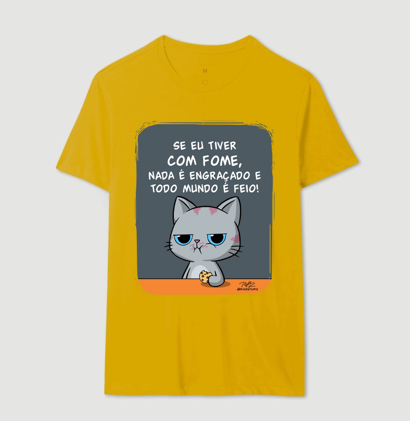 Camiseta Gato Sincero Fome - Imagem 14