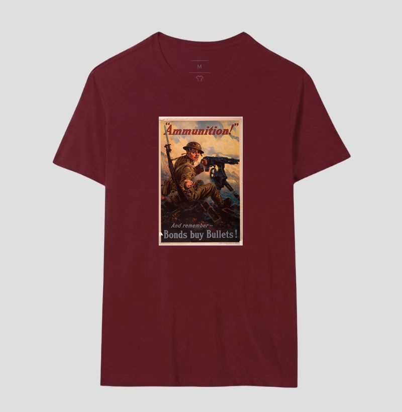 Camiseta Bonds Buy Bullets — 1918 - Imagem 19