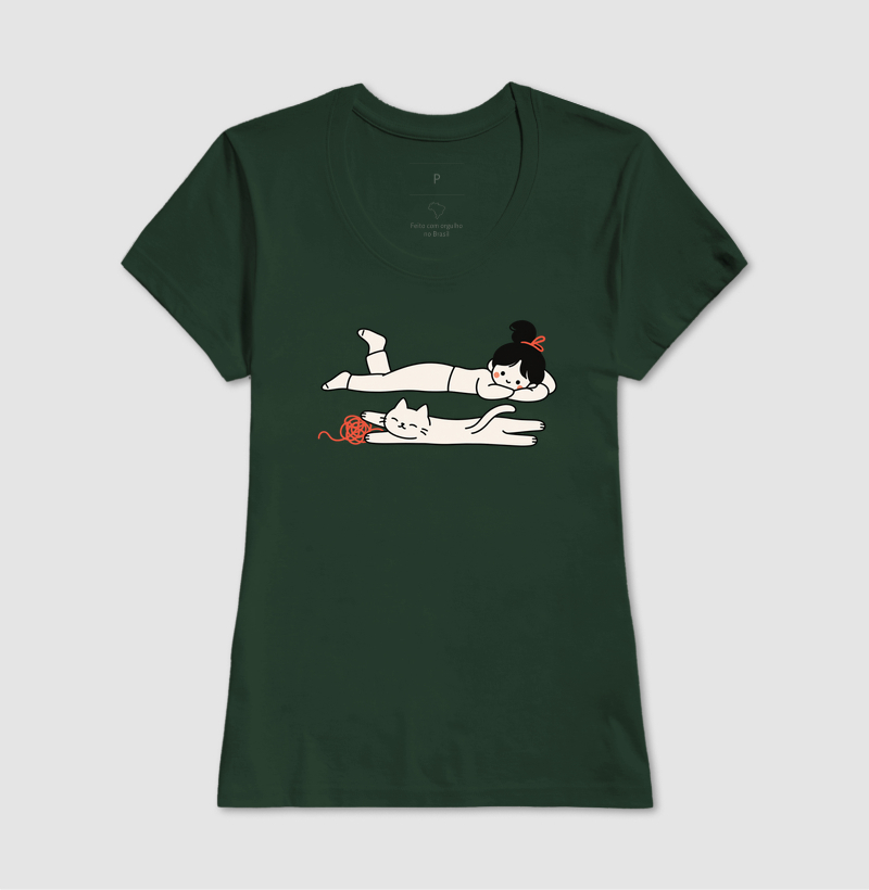 Camiseta Preguiça de Gato - Imagem 13
