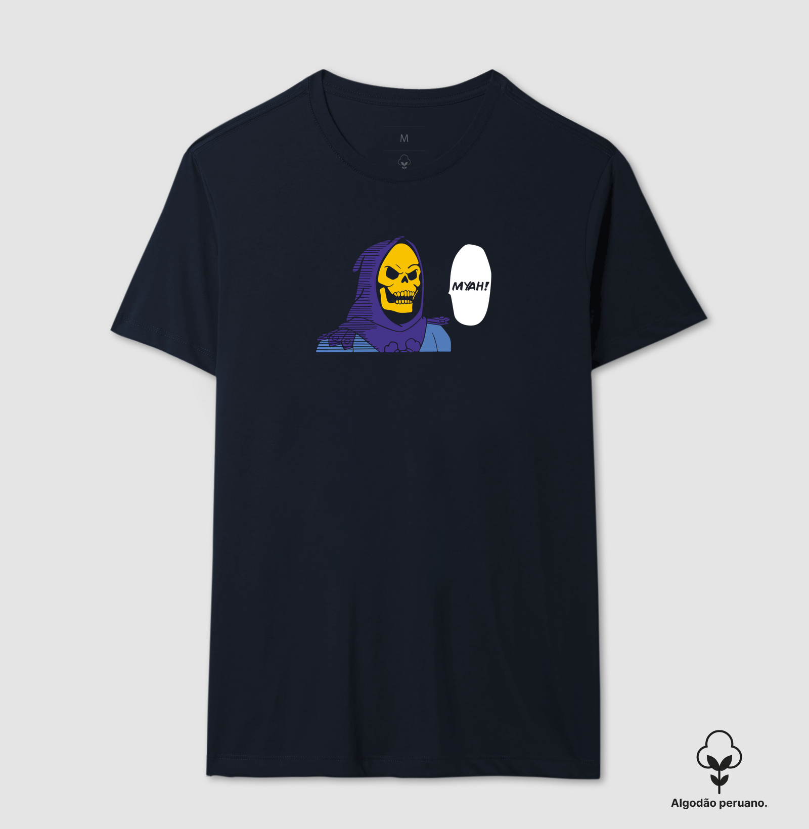 Camiseta One Punch Master Skeletor Algodão Peruano - Imagem 4