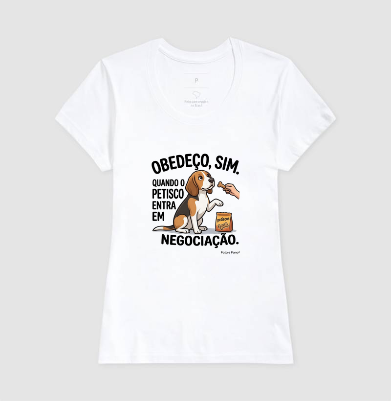CAMISETA BORDER COLLIE OBEDEÇO - Imagem 5