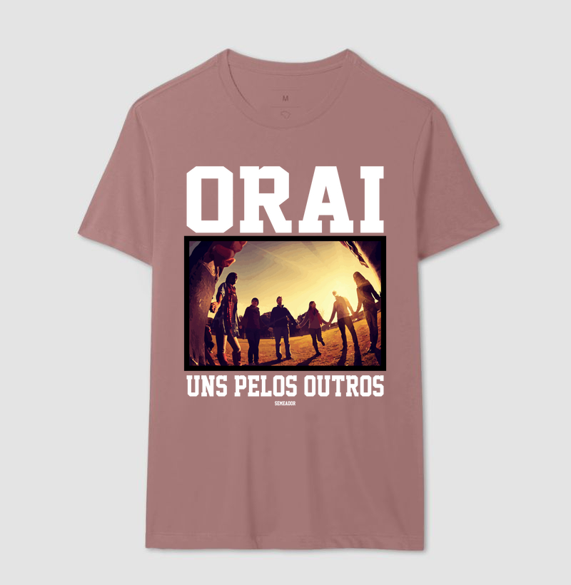 Camiseta Cristã Orai Uns Pelos Outros - Imagem 16