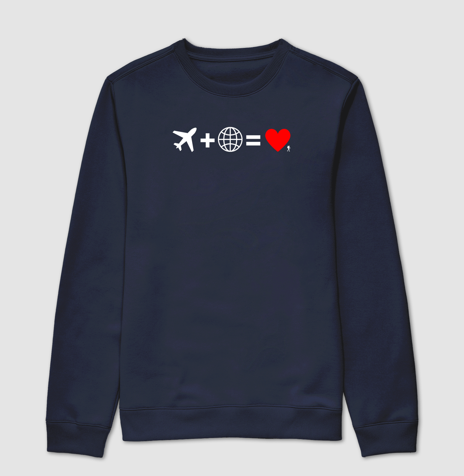 Camiseta Aviao Mais Mundo Igual Amor | Equacao Viagem Minimalista | Colecao Viciados em Viagem - Imagem 5