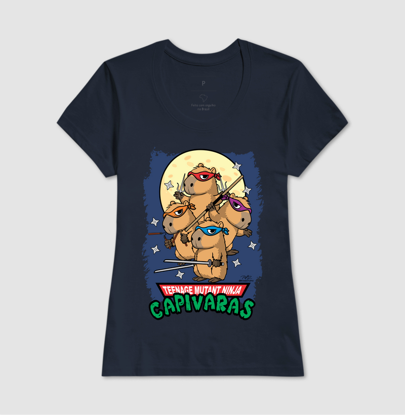 Camiseta Capivaras Ninja - Imagem 7