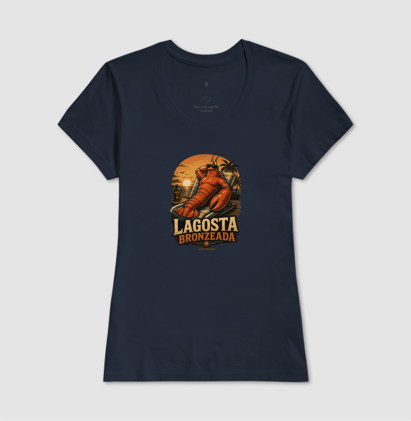 Camiseta Lagosta Bronzeada | OxenteWear - Imagem 7