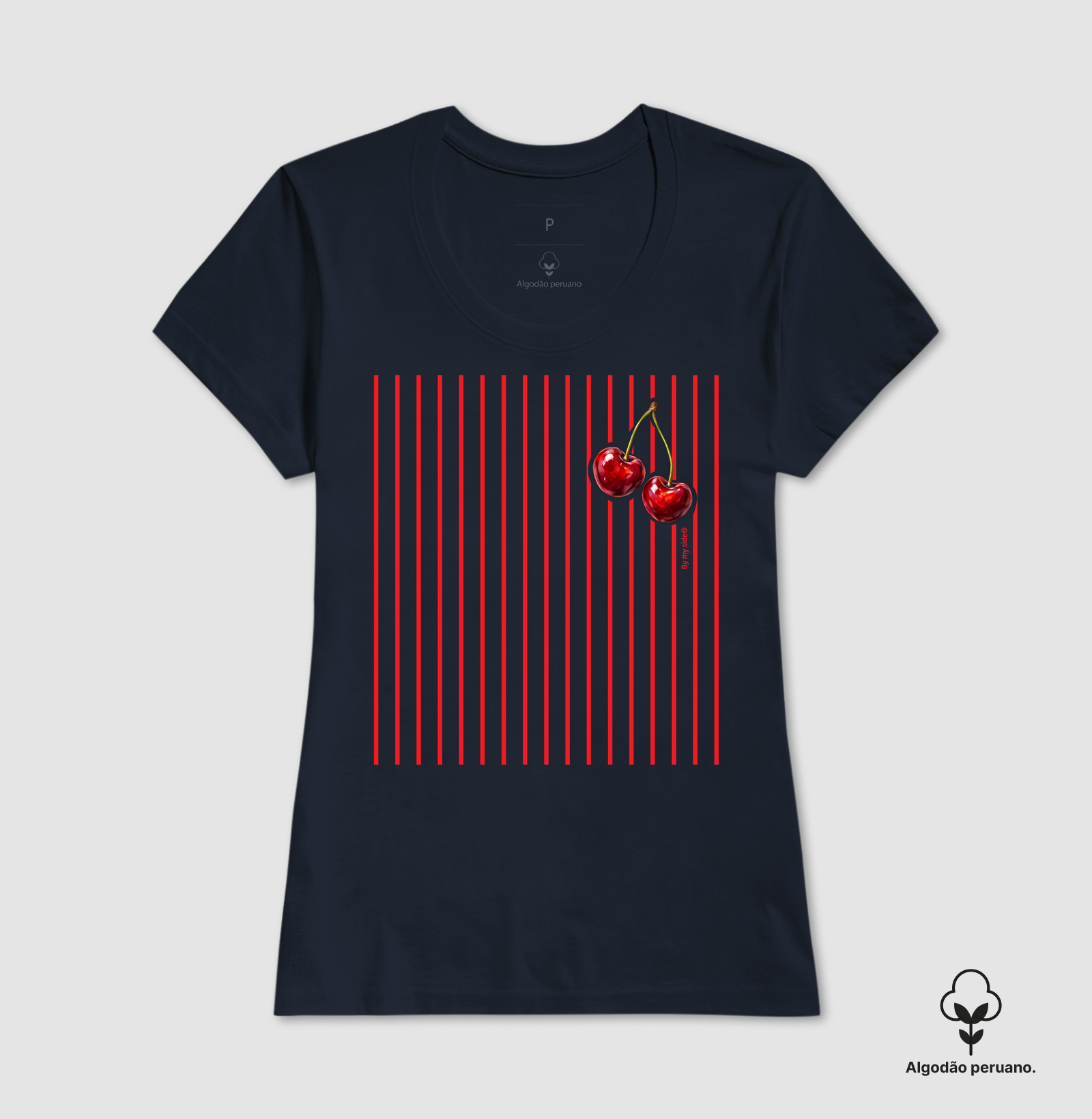 CEREJA - Algodão Peruano - Imagem 6