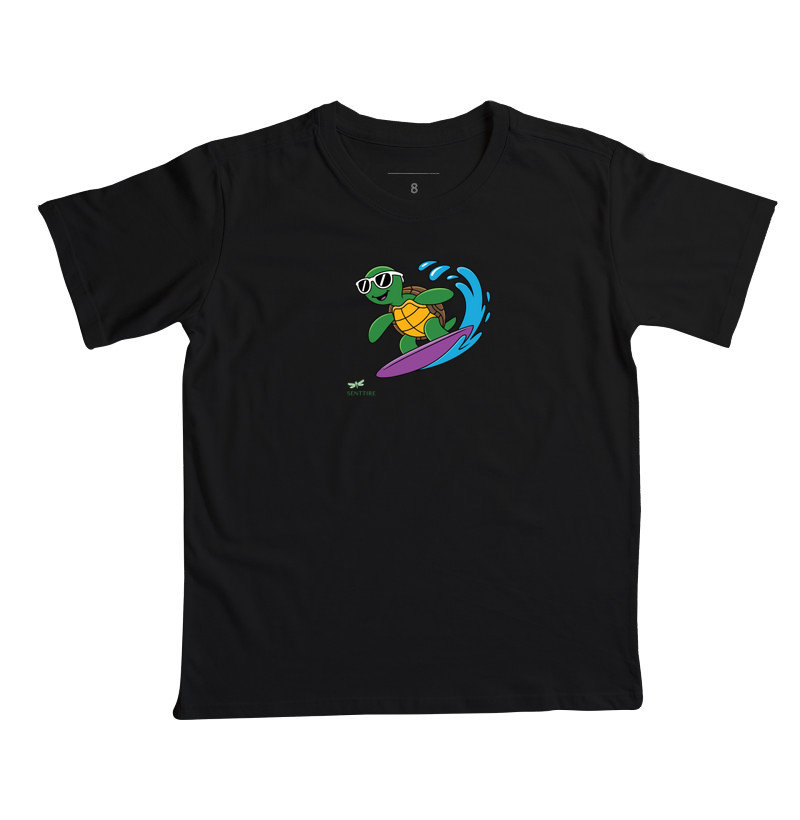 Camiseta Infantil Tartaruga Surf - Imagem 6