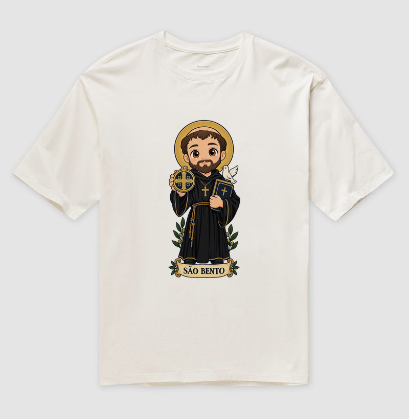 São Bento estilo chibi - Imagem 4