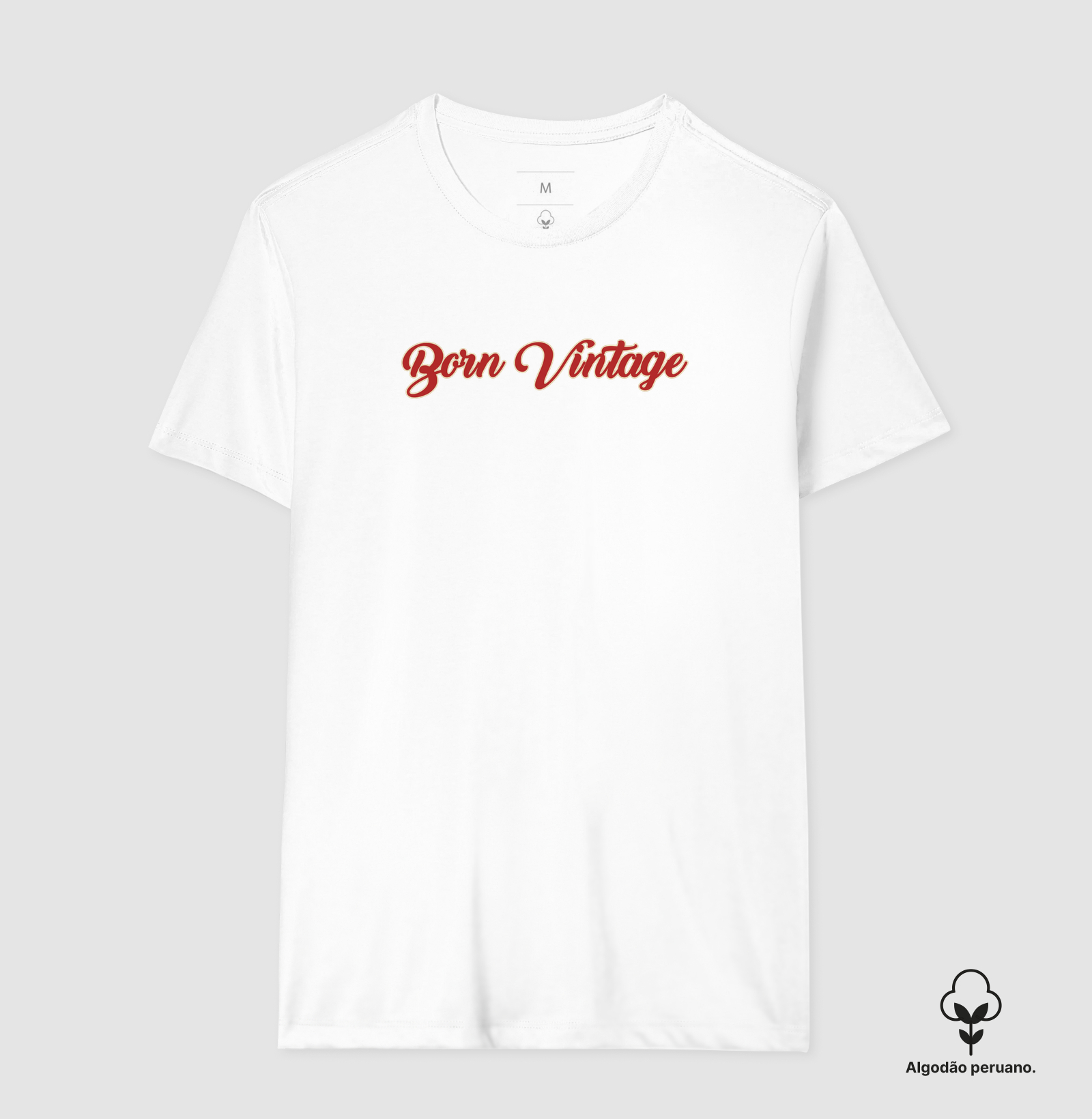 Camiseta Algodão Peruano Born Vintage - Imagem 7