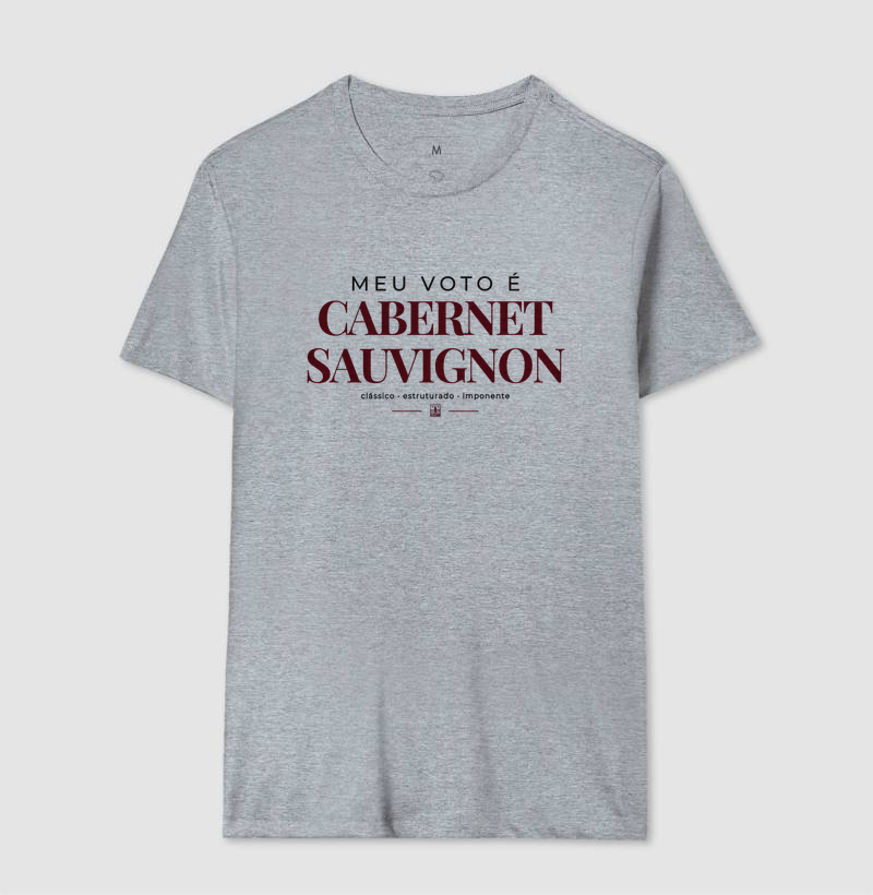 Camiseta “Meu Voto é Cabernet Sauvignon” – Wine Premium - Imagem 8