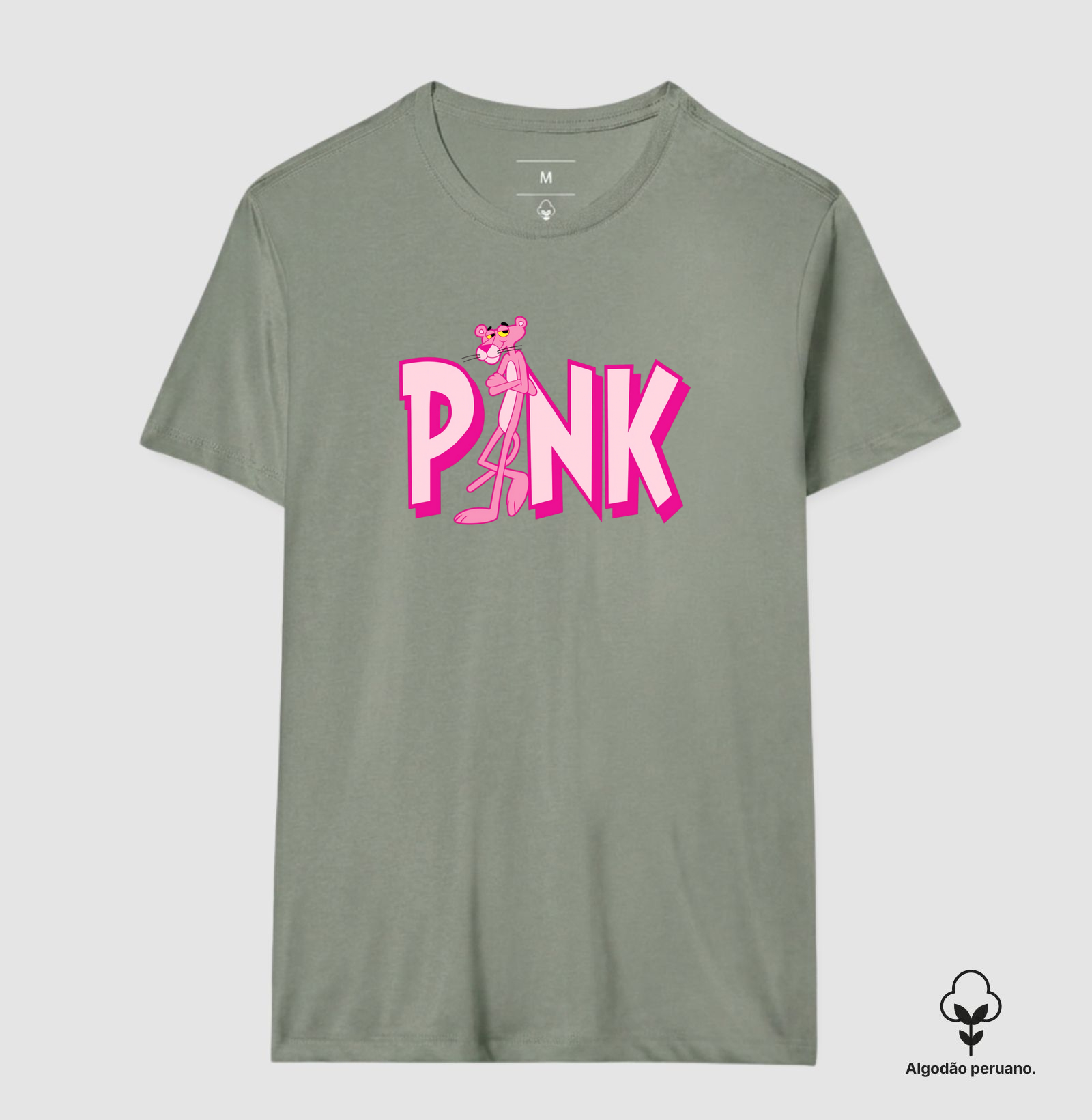Camiseta Pantera Cor de Rosa - Imagem 5
