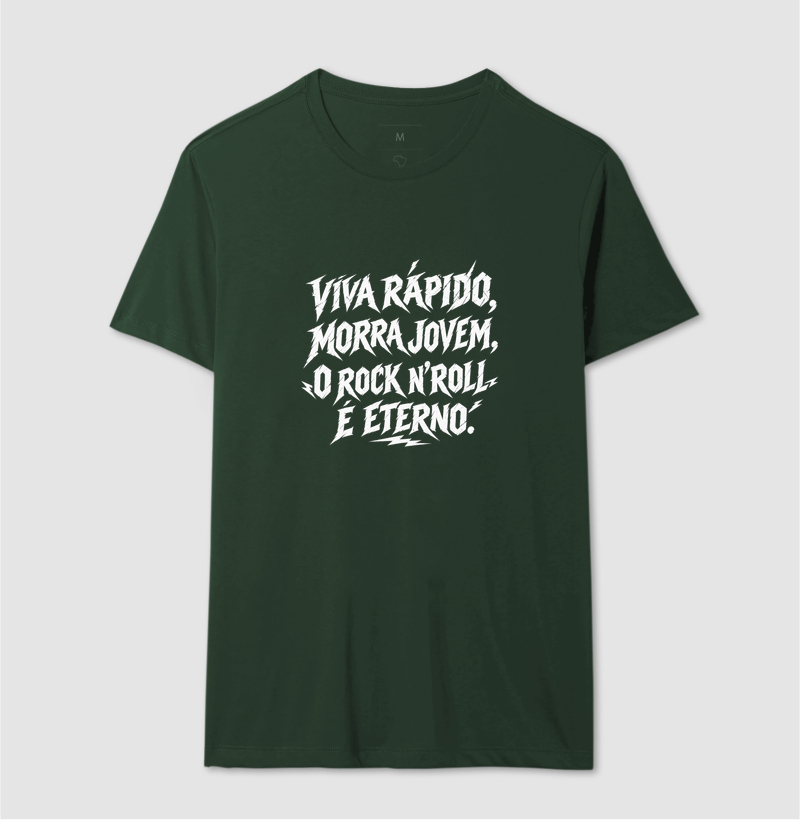 Camiseta Viva rápido, morra jovem, o rock n' roll é eterno - Imagem 8