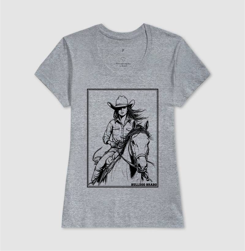 Quadro Cowgirl Bulldog Brabo - Imagem 10
