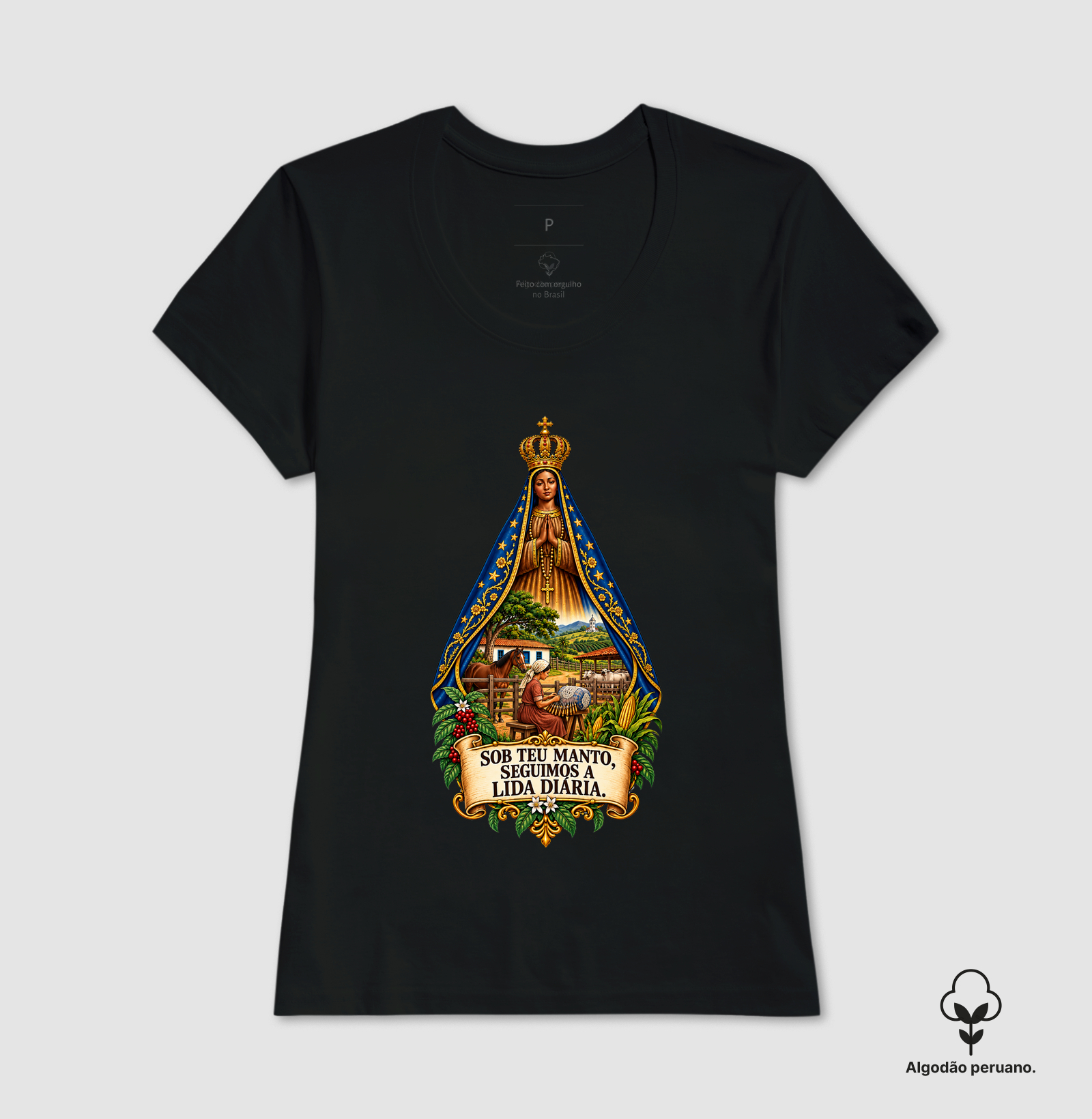 Sob teu manto, seguimos a lida diária. - Imagem 5