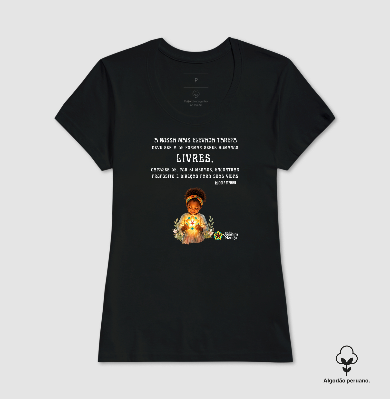Camiseta Jasmim Manga v3 - Imagem 6