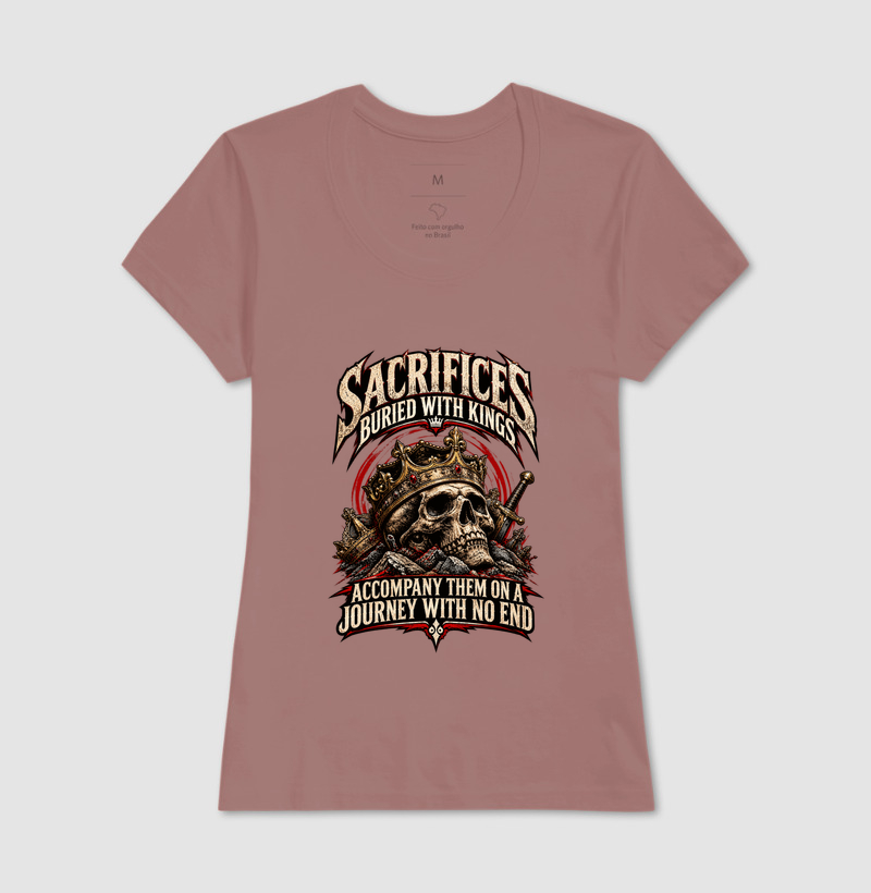 Camiseta Sacrifices Buried with Kings - Imagem 13