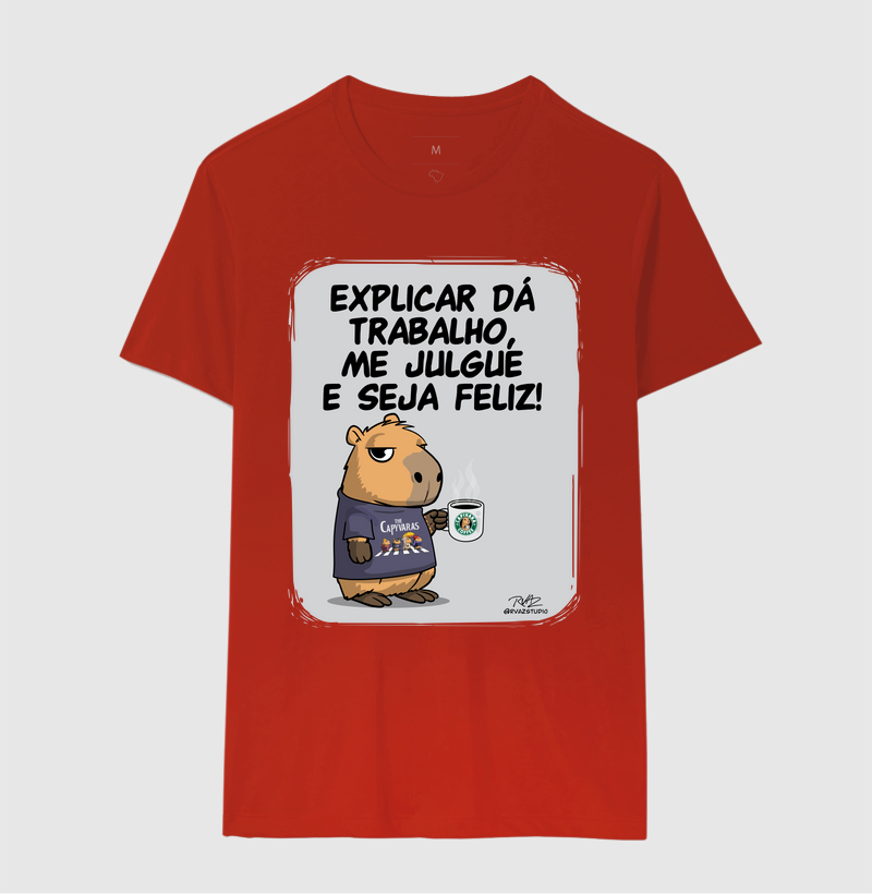 Camiseta Capivara me julgue - Imagem 10