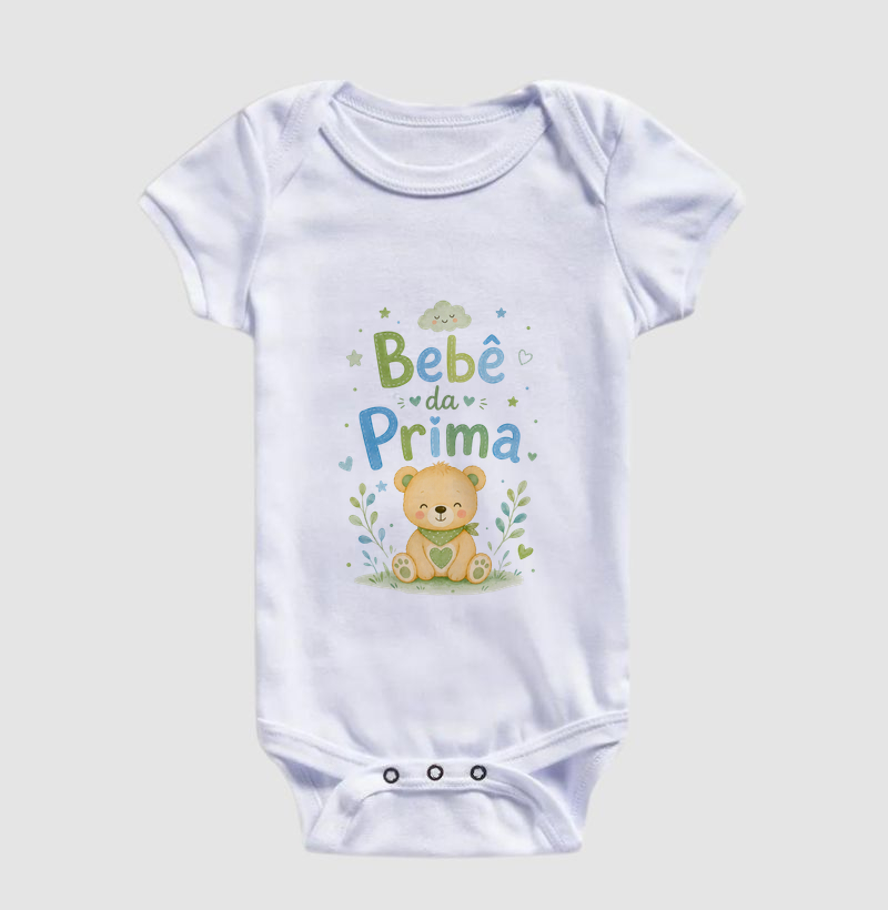 Bebê da Prima - tons azul verde (body bebê) - Imagem 2