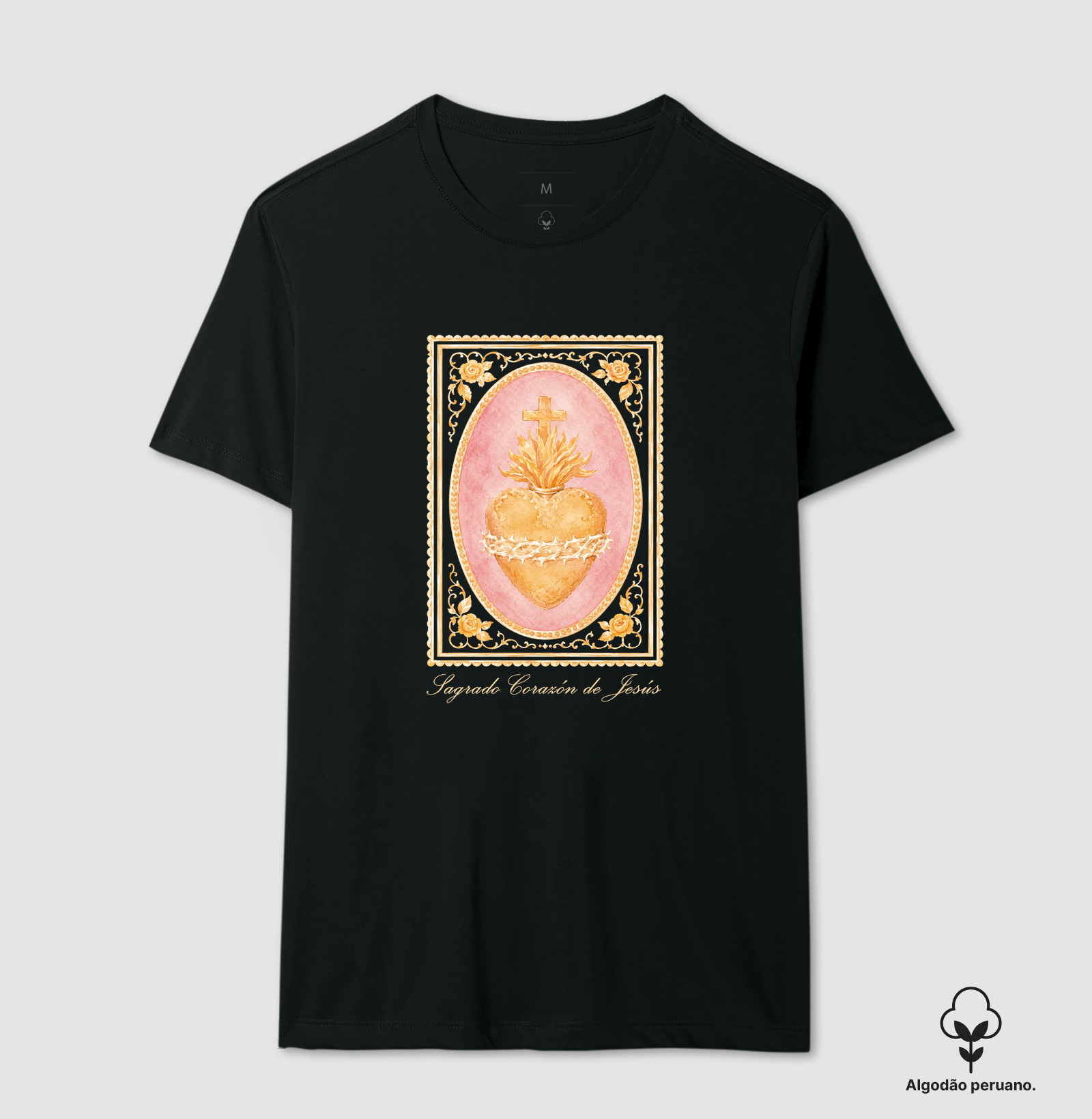 Tshirt Sagrado Corazón de Jesús - Imagem 2