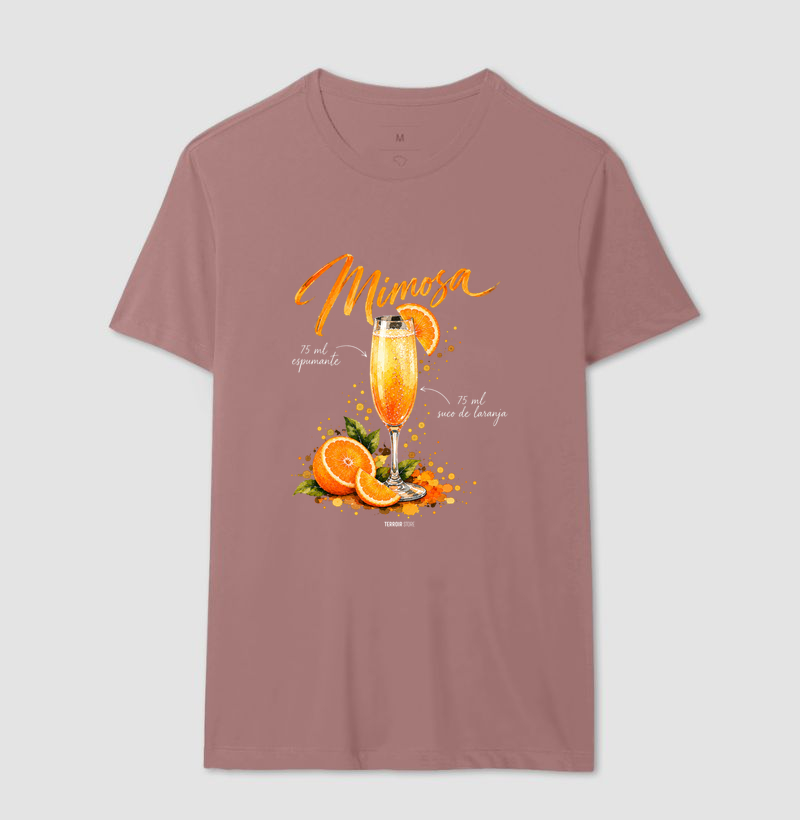 Camiseta Mimosa – Drink com Espumante e Suco de Laranja - Imagem 12