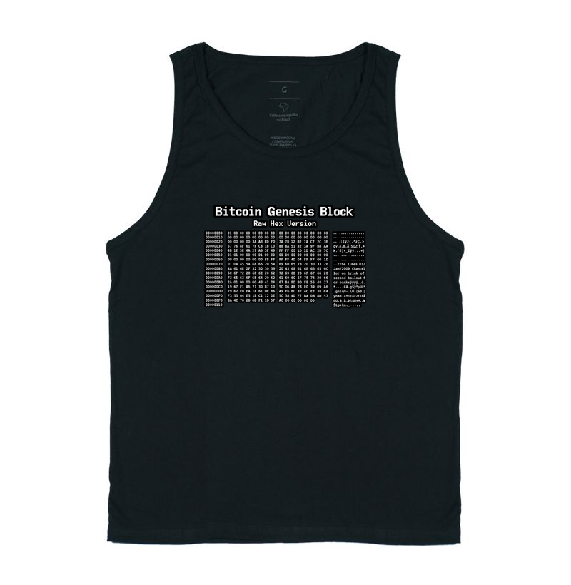 Camiseta Bitcoin Genesis Block - Imagem 3