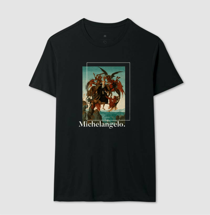 Camiseta Michelangelo Demônios  - Imagem 2