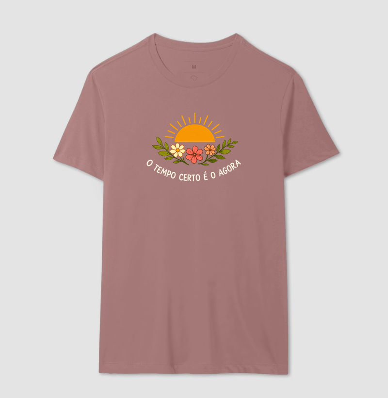 Camiseta O Tempo certo é o agora - Alma Vestida - Imagem 16