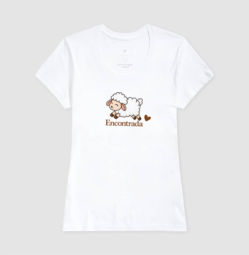Camiseta Encontrada — Algodão Premium - Imagem 3