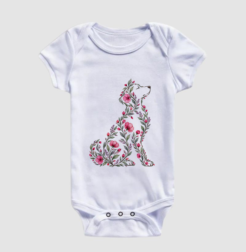 Cachorro em Flores - Imagem 3