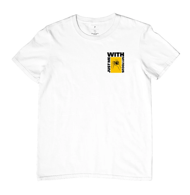 Camiseta Just Me with My focus - Imagem 4