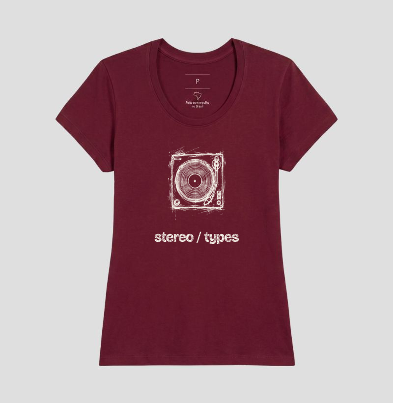 Toca-discos · Carvão · Traço Claro · STEREO TYPES - Imagem 15