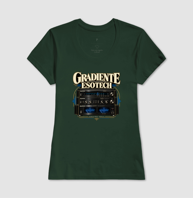 Camiseta Gradiente Esotech — Analog Soul | Slow Life - Imagem 16