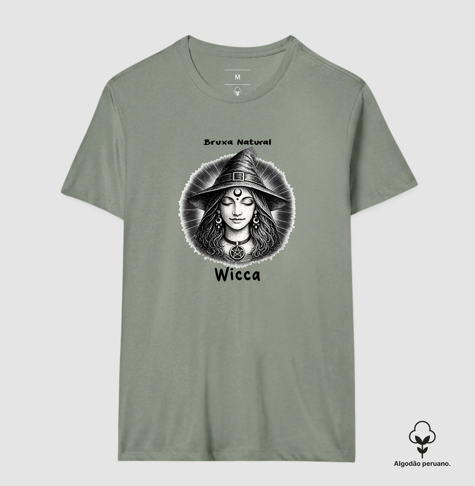 Wicca • Bruxa Natural (algodão peruano) - Imagem 5