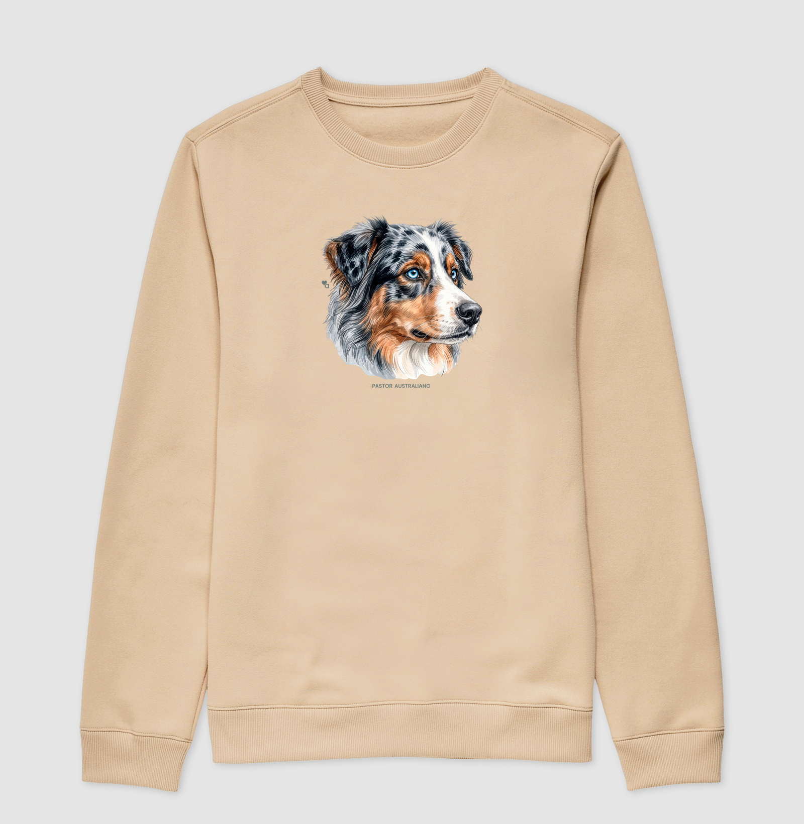Cães - Pastor Australiano (Blue Merle) - Moletom Suéter - Imagem 5