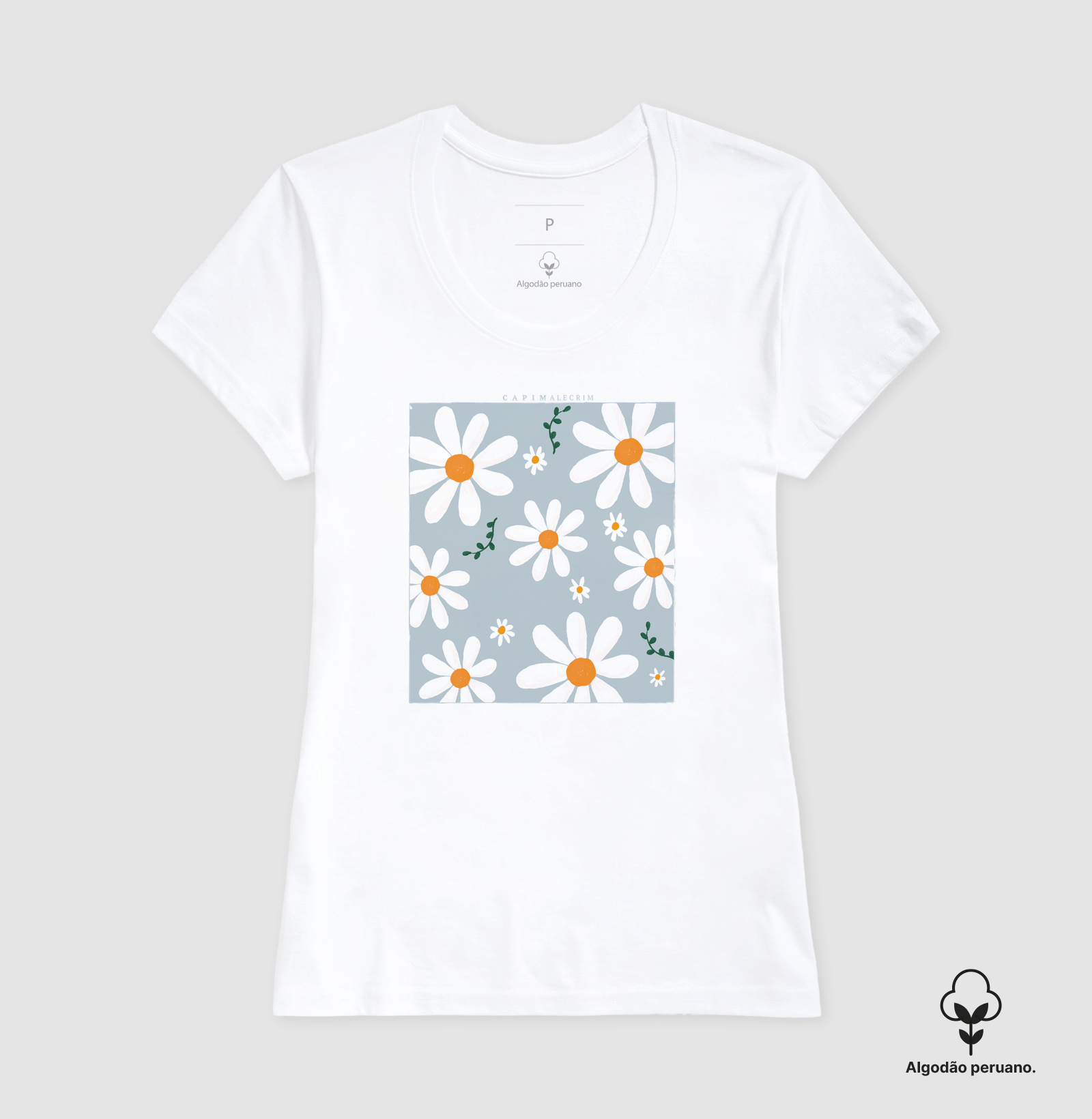T-shirt Pattern Margaridas - Imagem 3
