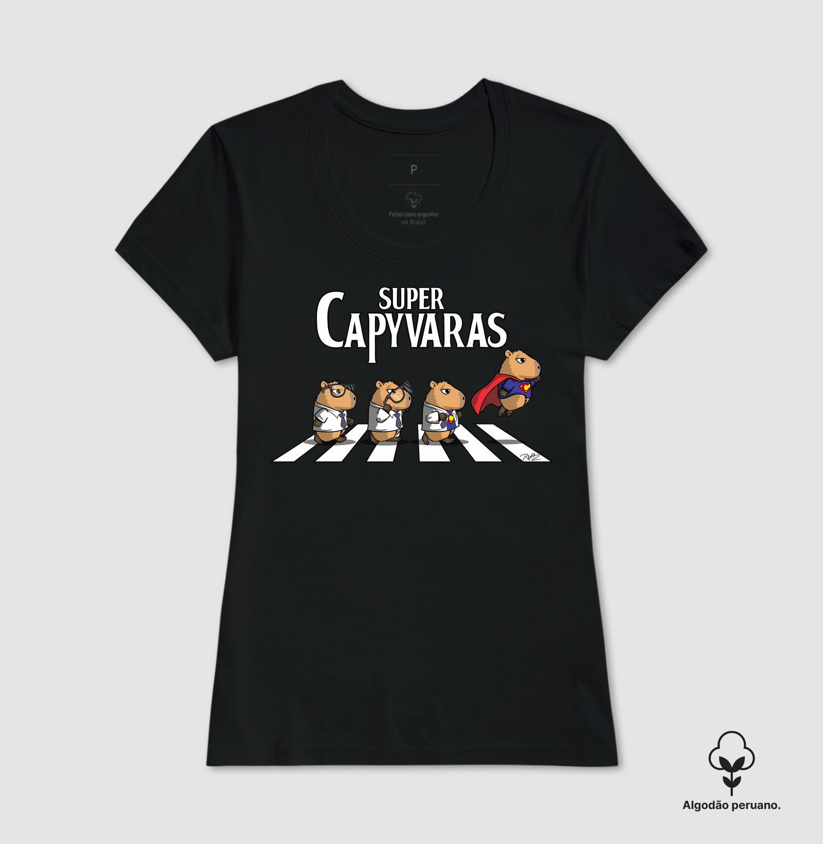 Camiseta Super Capyvaras - Imagem 3