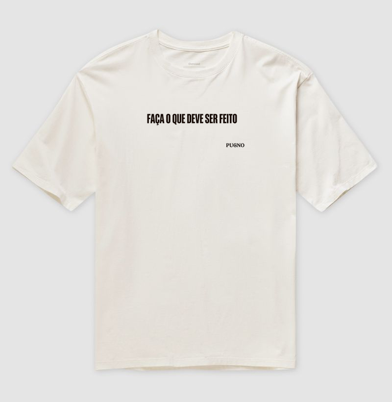 Camiseta Oversized O Dever - Imagem 4