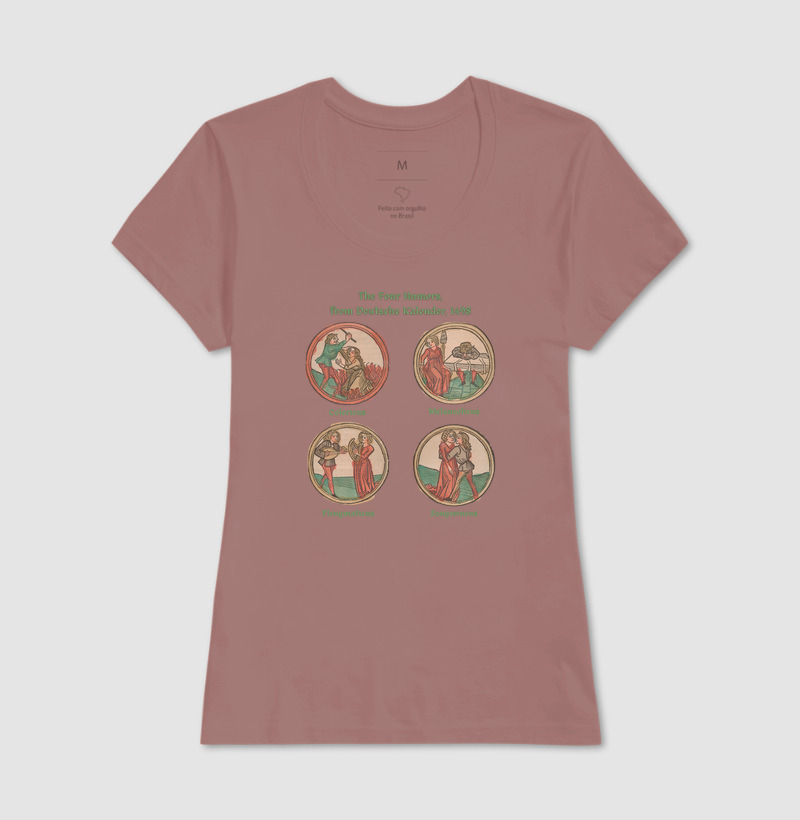 Camiseta A Ciência dos Humores: Medicina Medieval - Imagem 18