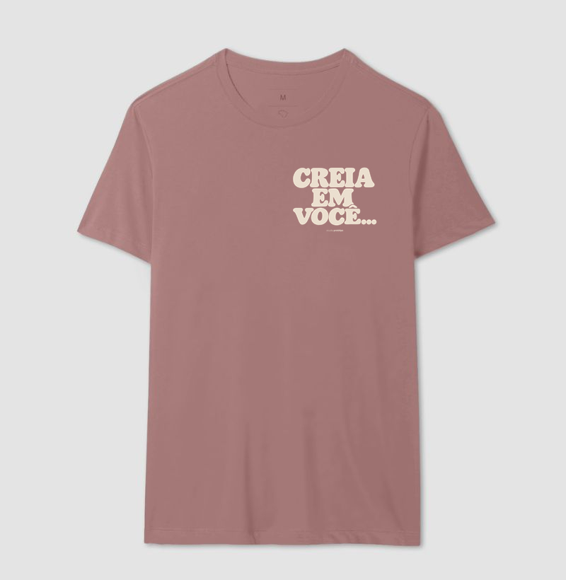 Camiseta Creia em Você (estampa P) - Imagem 16