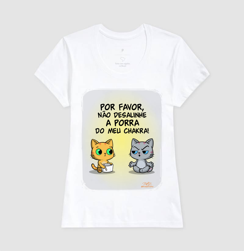Camiseta Gato Sincero Chakra - Imagem 5