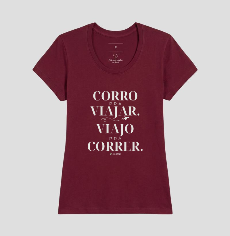 Camiseta Corrida - Corro Para Viajar. Viajo Para Correr. - Imagem 19