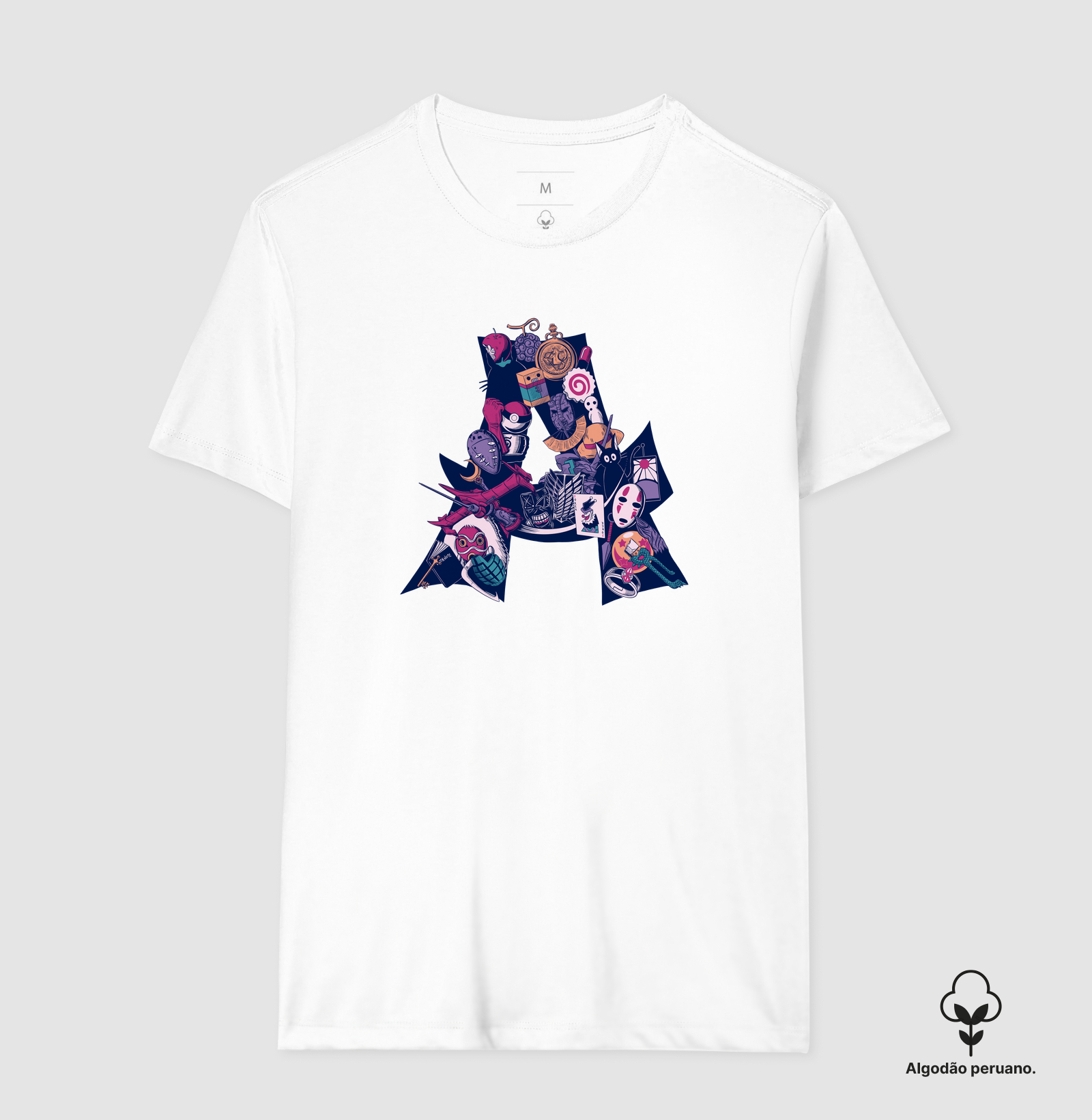 Camiseta Algodão Peruano A é de Anime - Imagem 5