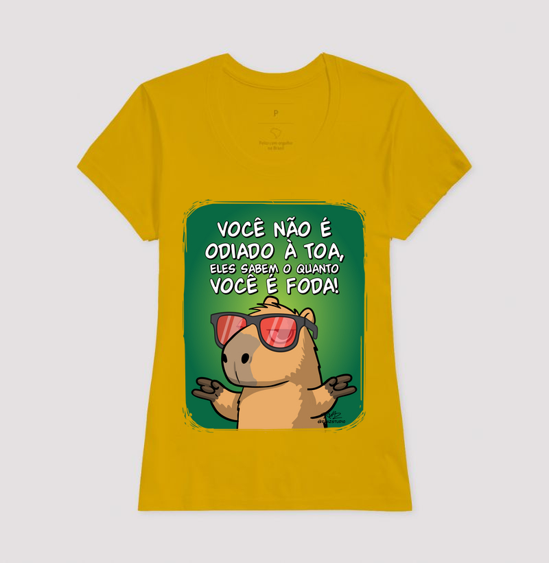 Camiseta Capivara Você é Foda - Imagem 15