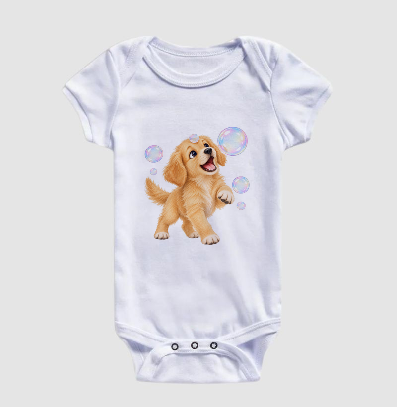 Cachorro Brincando Com Bolhas de Sabão - Imagem 3