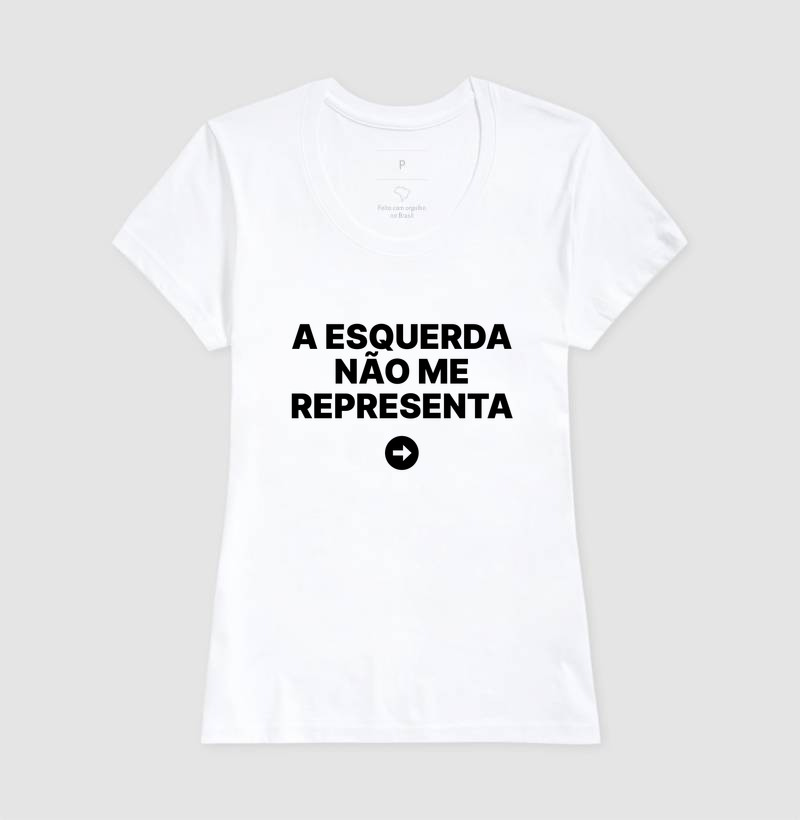 Camiseta A esquerda não me representa - Imagem 5