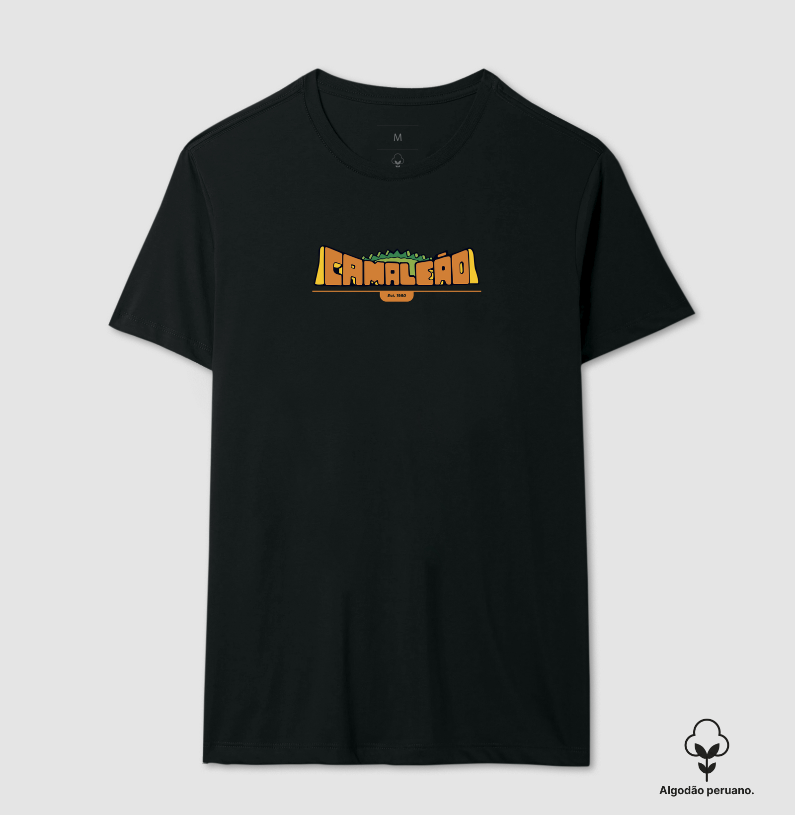 Camiseta Premium Masculina Camaleão - Marca 1980 - Imagem 3