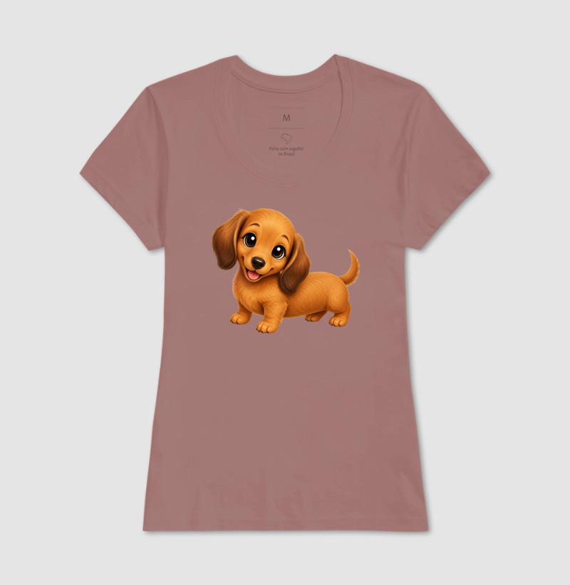 Dachshund Marrom - Desenho Animado - Imagem 17