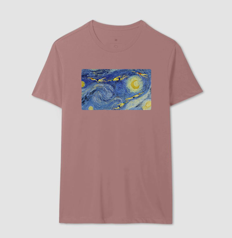 Camiseta Natação - O Mar Agitado - Imagem 12